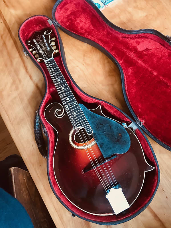 1920 Gibson F-4 w/original case image 1