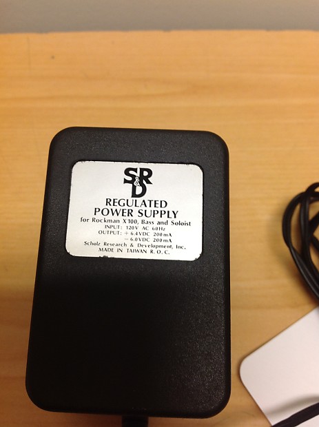 SRD Original Rockman x100 Regulated Power Supply Black | Reverb SRD Original Rockman x100 Regulated Power Supply Black | Reverb