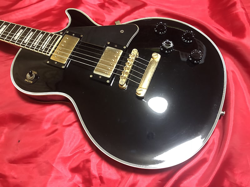 ギター Grass Roots ESP Les Paul Custom G-LP-60C Grass Roots By ESP G-LP-CTM FM See Thru Pink Electric Guitar