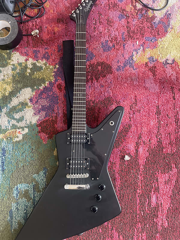 Epiphone '58 Goth Explorer | Reverb
