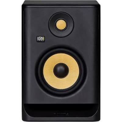 New KRK ROKIT 8 Generation 4 Powered Studio Monitor Speaker (PAIR) | Bundle - Black image 4
