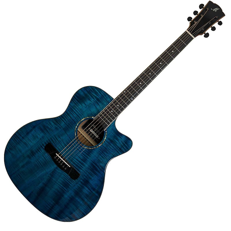 Merida Extrema GACE Ltd. Ed. Electro Acoustic Guitar - Blue image 1