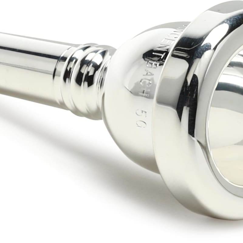 Bach 350 Classic Series Silver-plated Small Shank Trombone Mouthpiece - 12C