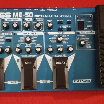 Boss ME-50 - Pedal on ModularGrid