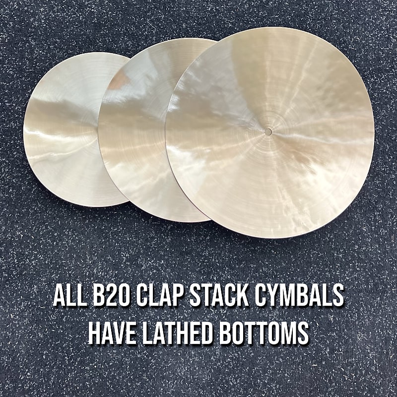 Omete B20 Clap Stack Cymbal Pack, 9