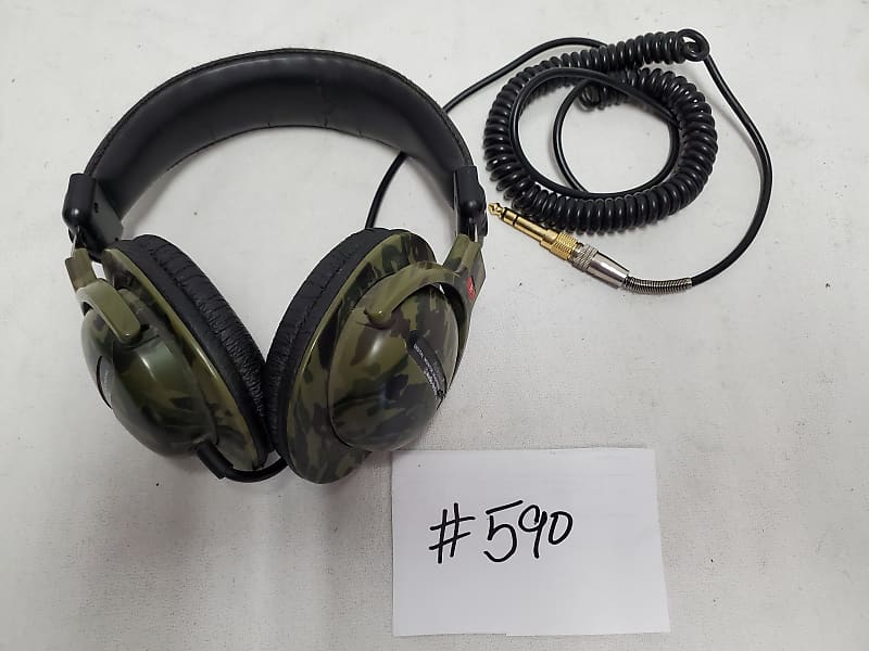 Audio-Technica ATH-PRO5 MS Professional Stereo Monitor Headphones (Camouflage) #590 Used Condition image 1