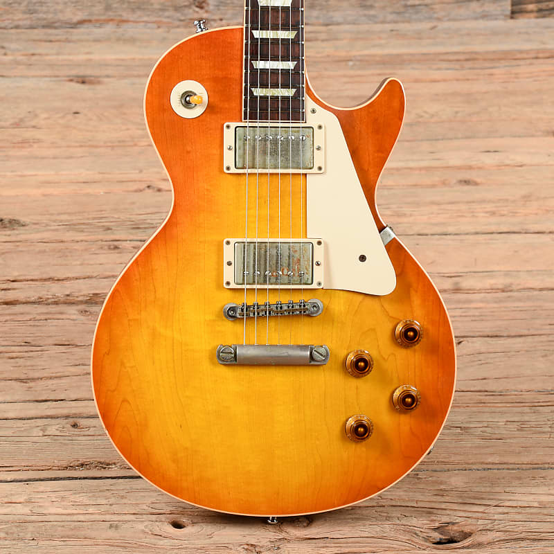 Gibson Custom '60 Les Paul Standard Plaintop Sunburst 2005