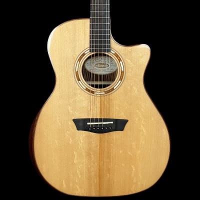 Washburn WCG20SCE Comfort Series Electro Acoustic Guitar in Natural for sale