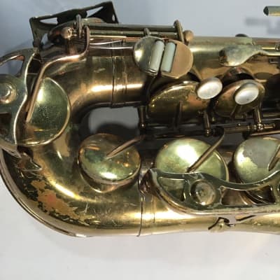 Buescher 400 Intermediate-Level Alto Saxophone, USA, Very Good Condition image 19