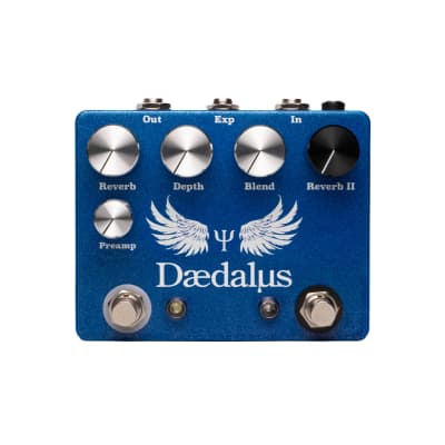 CopperSound Pedals Daedalus Dual Reverb Effects Pedal w/ Expression image 1