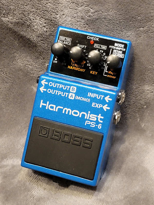 Boss PS6 Harmonist 2010 Present Blue Reverb