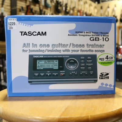 Tascam gb10 2025 guitar trainer