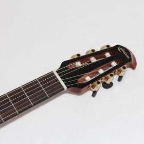 Ovation 1773AX Elite AX Mid-Depth Cutaway Acoustic-Electric Nylon String Guitar image 7