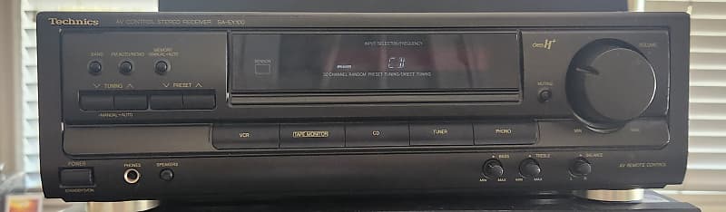 Technics Technics SA-EX100  AM/FM Stereo Receiver (1996-98) 1998  			