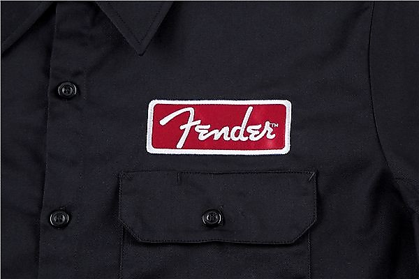 Fender Workshirt, Black, XL 2016 image 3