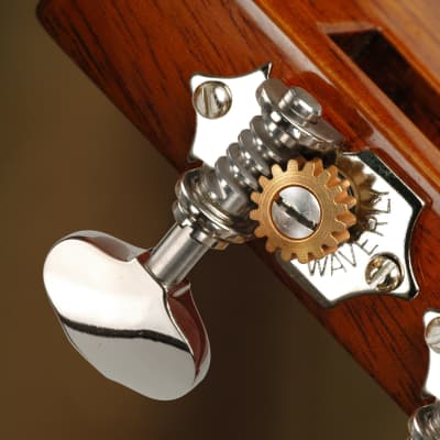 Waverly Slotted headstock butterbean guitar tuners image 5