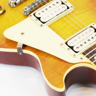 1958 Gibson Les Paul Standard '59 Burst Single-Ply White Plastic