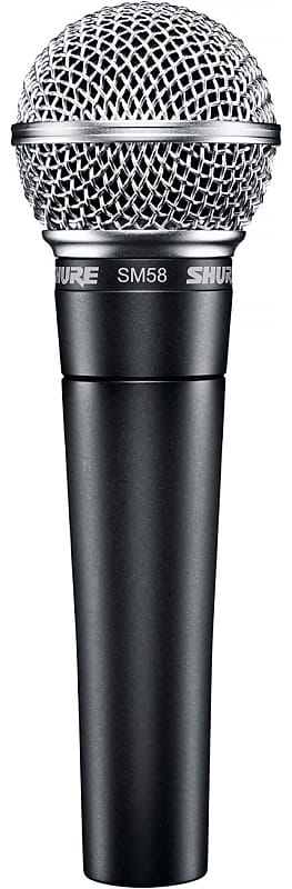 Shure SM58-LC Dynamic Cardioid Vocal Microphone image 1