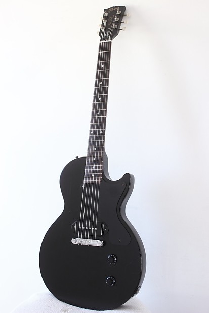 Gibson Les Paul Junior Satin Black 2010 | Reverb Canada