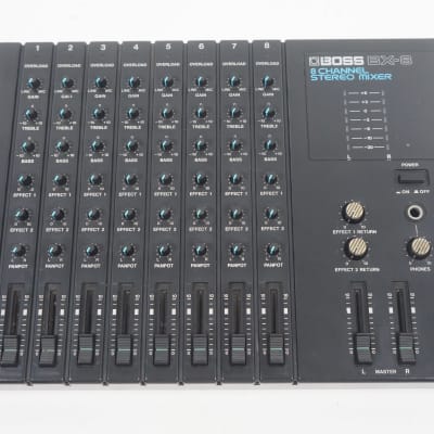 BOSS 8chミキサー　BX-8 中古良品　完動品 BOSS BX-8 8Ch Compact Stereo Mixer BX8 | eBay