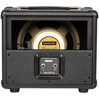 Mesa Boogie Compact 14" 1x10 Extension Cabinet - Open Back - Black Bronco image 2