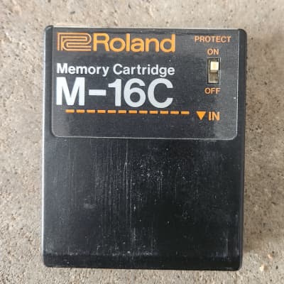 Roland M-16C Memory Cartridge for TR-707, TR-727, TR-909, JX-3P, JX-8P, JX-10
