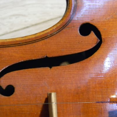 fine old STRADIUARIUS copy VIOLIN fiddle violon バイオリン Geige скрипка violin Germany ~1930 image 17