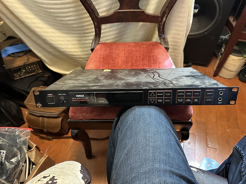 Yamaha spx 50d digital sound processor rack mount - Black | Reverb