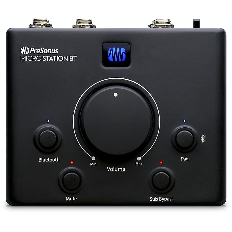 PreSonus MicroStation BT 2.1 Bluetooth Studio Monitor Controller image 1