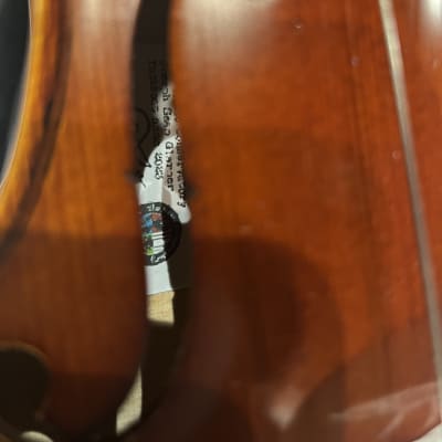 Glarner Violin 2023 - Spruce top maple flamed back and sides ebony fretboard image 3