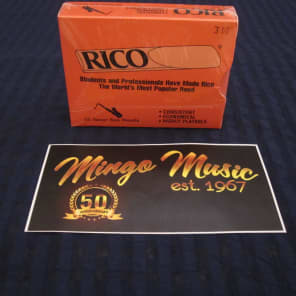 Rico RKA2535 Tenor Saxophone Reeds - Strength 3.5 (25-Pack)