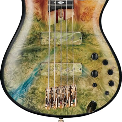 Ibanez JCSR2023RCY SR Prestige 5 Strings Electric Bass With Case (River Canyon) for sale
