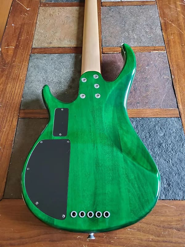 PEAVEY FURY V ピーヴィー フューリ 5弦ベース グリーン　虎杢 PEAVEY FURY V ピーヴィー フューリ 5弦ベース グリーン 虎杢
