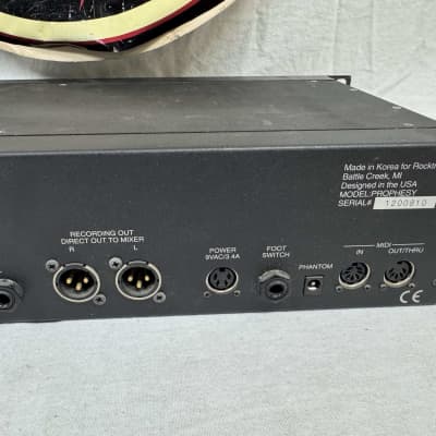 Rocktron Prophesy Guitar Multi-Effects Processor Rack Module image 8