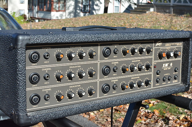 Peavey XM-6 PA 150 Watt Mixer Amplifier | Reverb