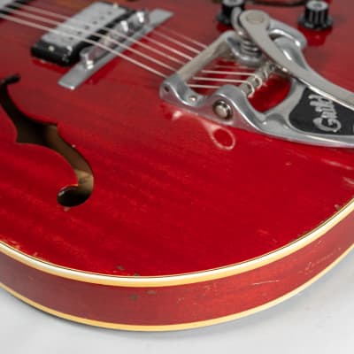 1967 Guild Starfire V Cherry Red Vintage Guitar w/OHSC image 8