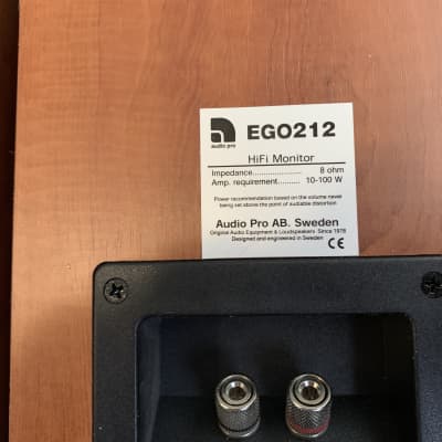 Audio Pro EGO212 Stereo  Speakers  Monitors image 5