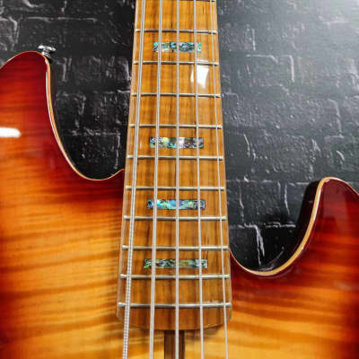 Sire Basses Series Marcus Miller P10+A4 / Alder flamed Maple Top image 4