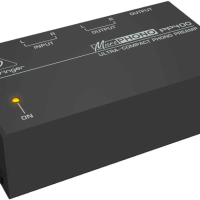 Behringer MicroPhono PP400 Ultra-Compact Phono Preamp image 5