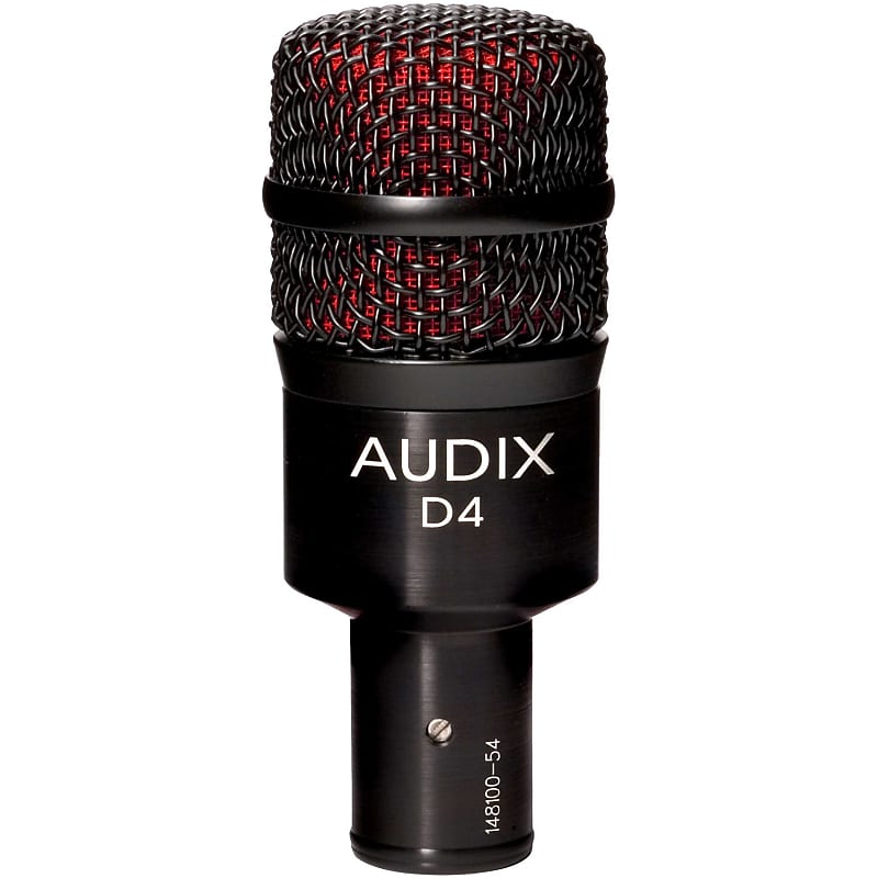 Audix D4 Hypercardioid Dynamic Drum / Instrument Microphone image 1