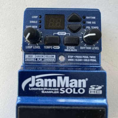 Digitech Jamman Solo Looper Phrase Sampler Loop Recorder Guitar Effect Pedal image 2