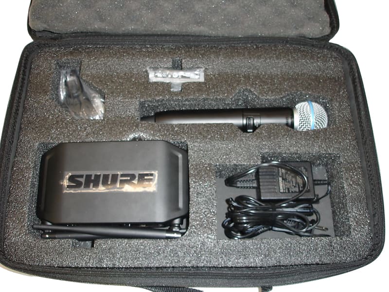 Shure GLXD24+ GLXD24+/B58 Digital Wireless Handheld System Reverb