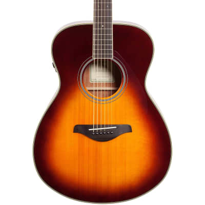 Yamaha FS-TA TransAcoustic Concert Acoustic-Electric Guitar w/ Chorus and Reverb - Brown Sunburst for sale