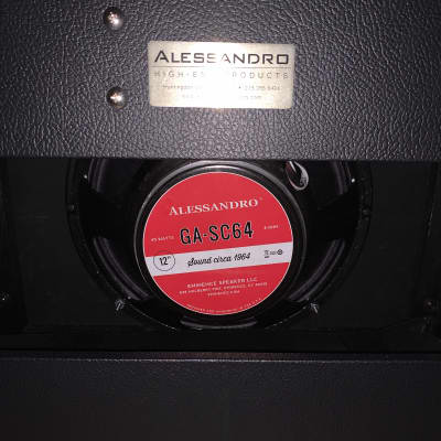 Alessandro Modified Fender Princeton Reverb w 12" Speaker w/ NOS Tubes image 7