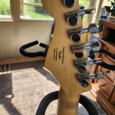 Fender Squier Super Stratocaster Hard Tail 2020s - Tobacco burst image 4
