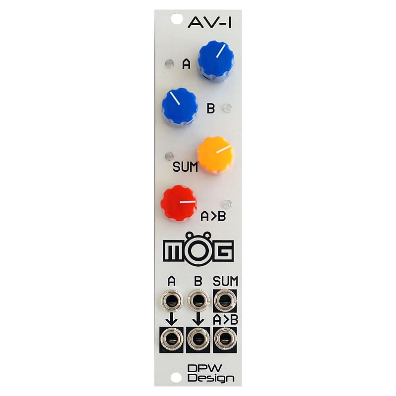 DPW Design AV1 Eurorack Attenuverter Module Reverb