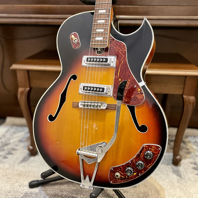 1960's Kawai Hollowbody - Sunburst | Reverb