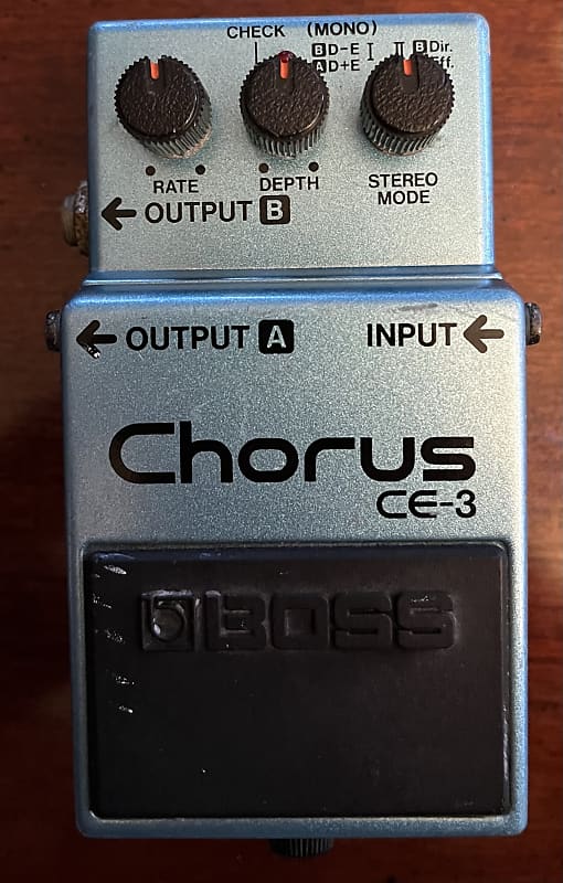 Boss CE-3 Chorus (Green Label) 1988 - 1992 - Blue image 1