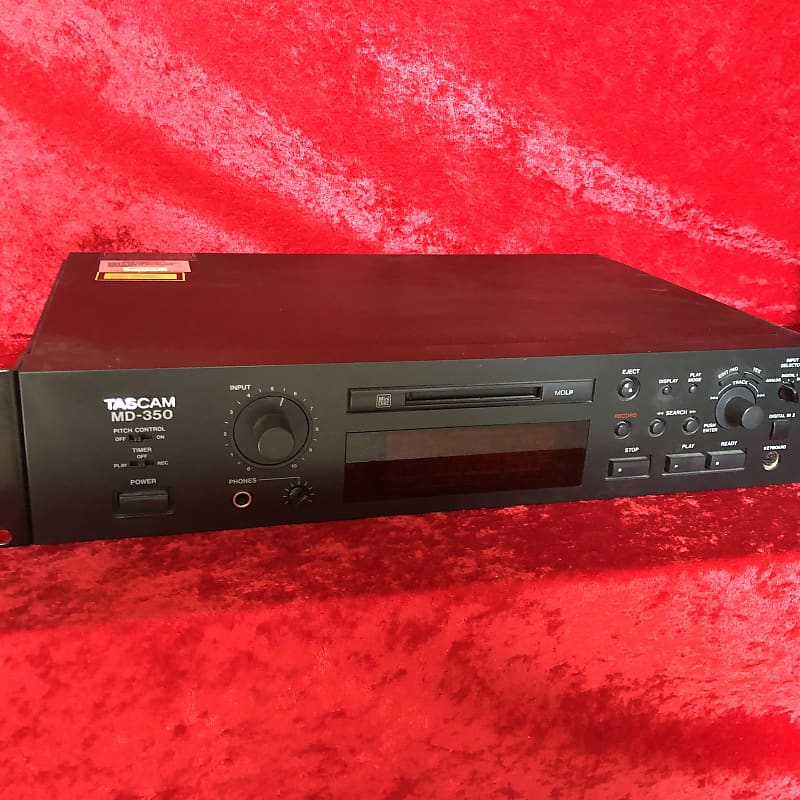 TASCAM MD350 Professional Minidisc Recorder Reverb