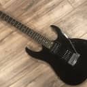 IBANEZ BLACK RG120 ELECTRIC GUITAR EXC CONDITION, GREAT ACTION and SOUND!